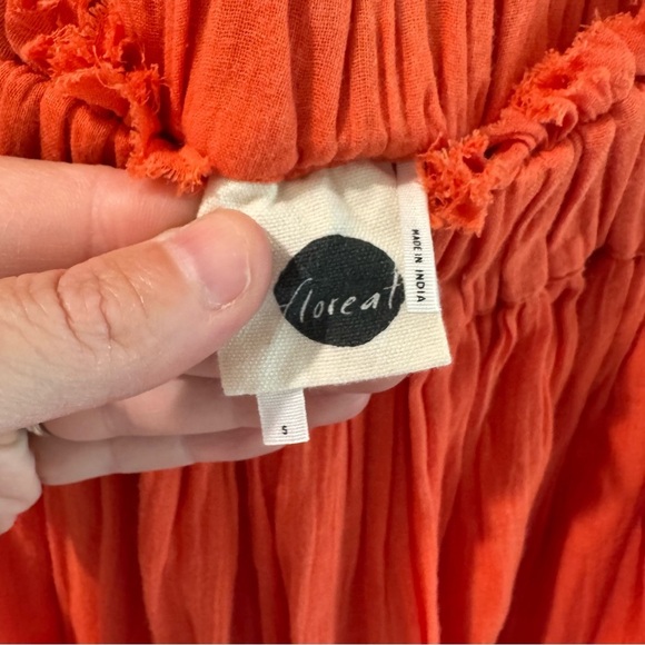 Anthropologie Floreat Fairycore Sanoh Gauze Maxi Skirt Small - Picture 4 of 8